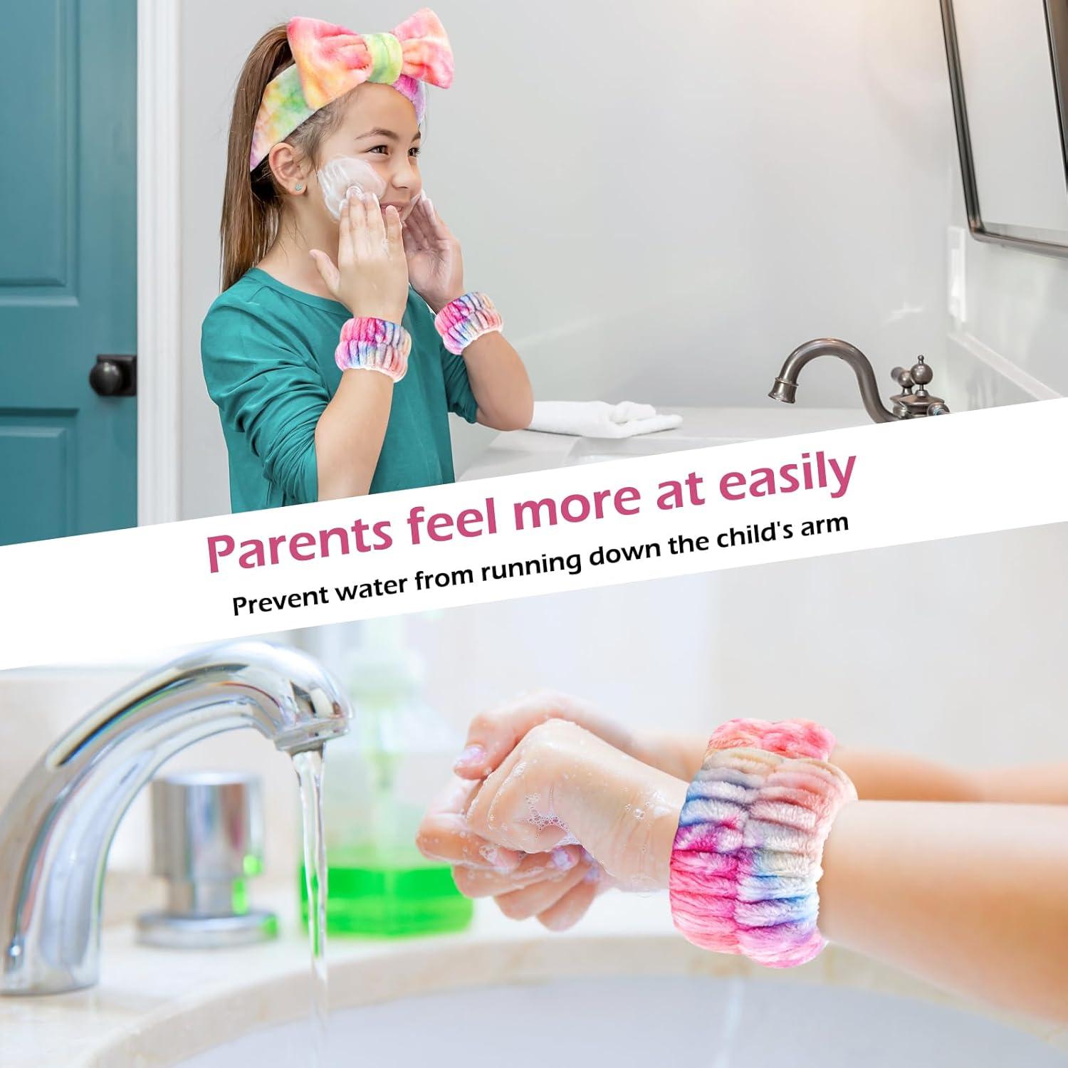 Juego de Diadema y Muñequera Xioldiz - 3 Piezas Microfibra