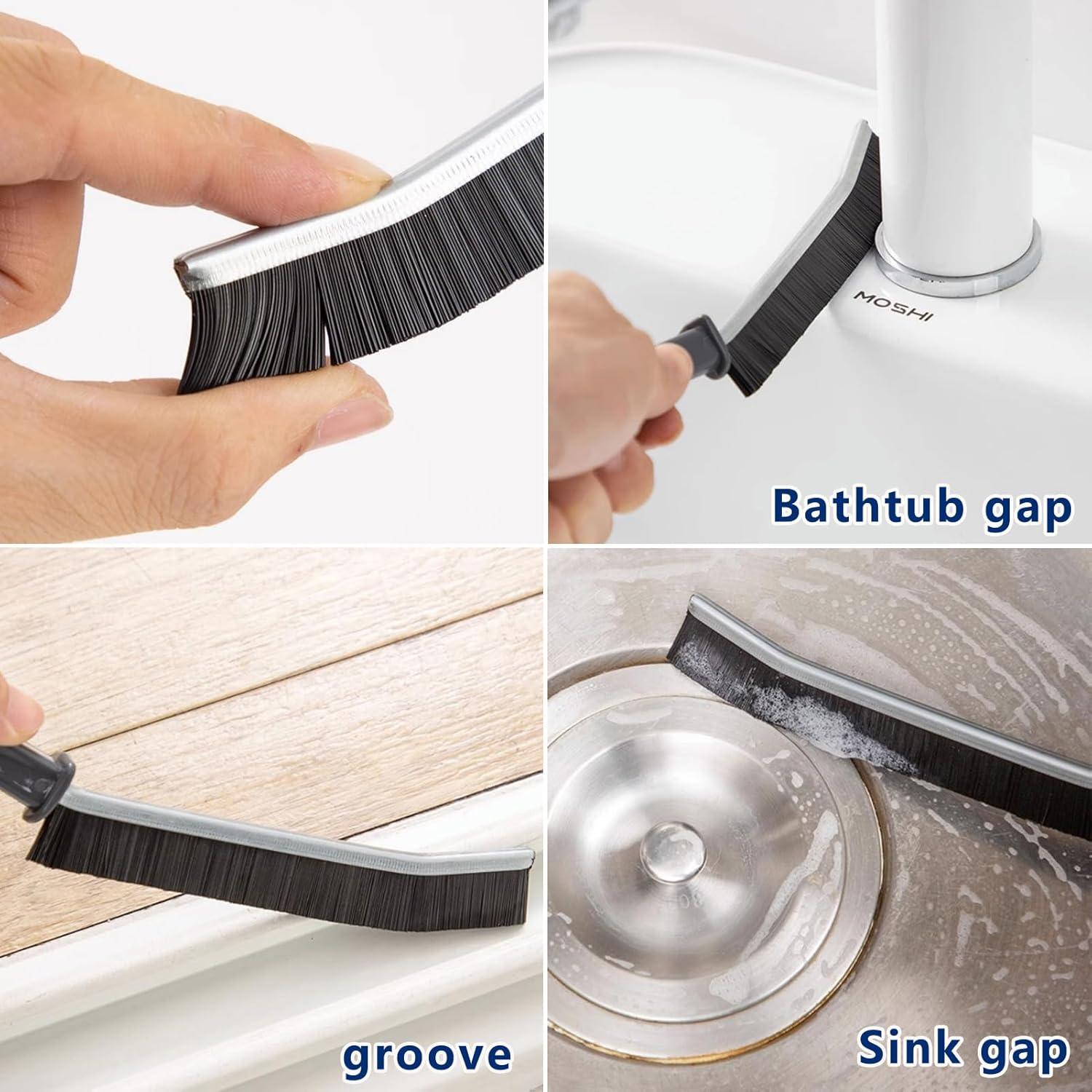 Juego de Cepillos de Limpieza CRAFNEW 12 Piezas Multicolores