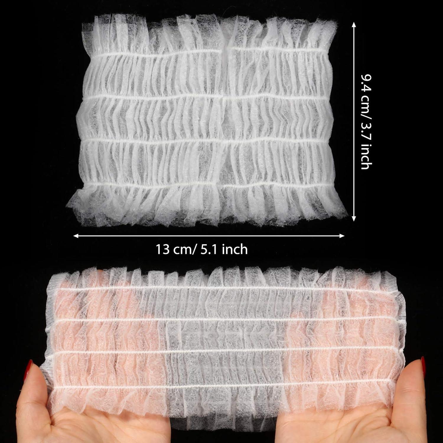 Diademas Desechables para Spa Chuangdi 100 Piezas Blancas