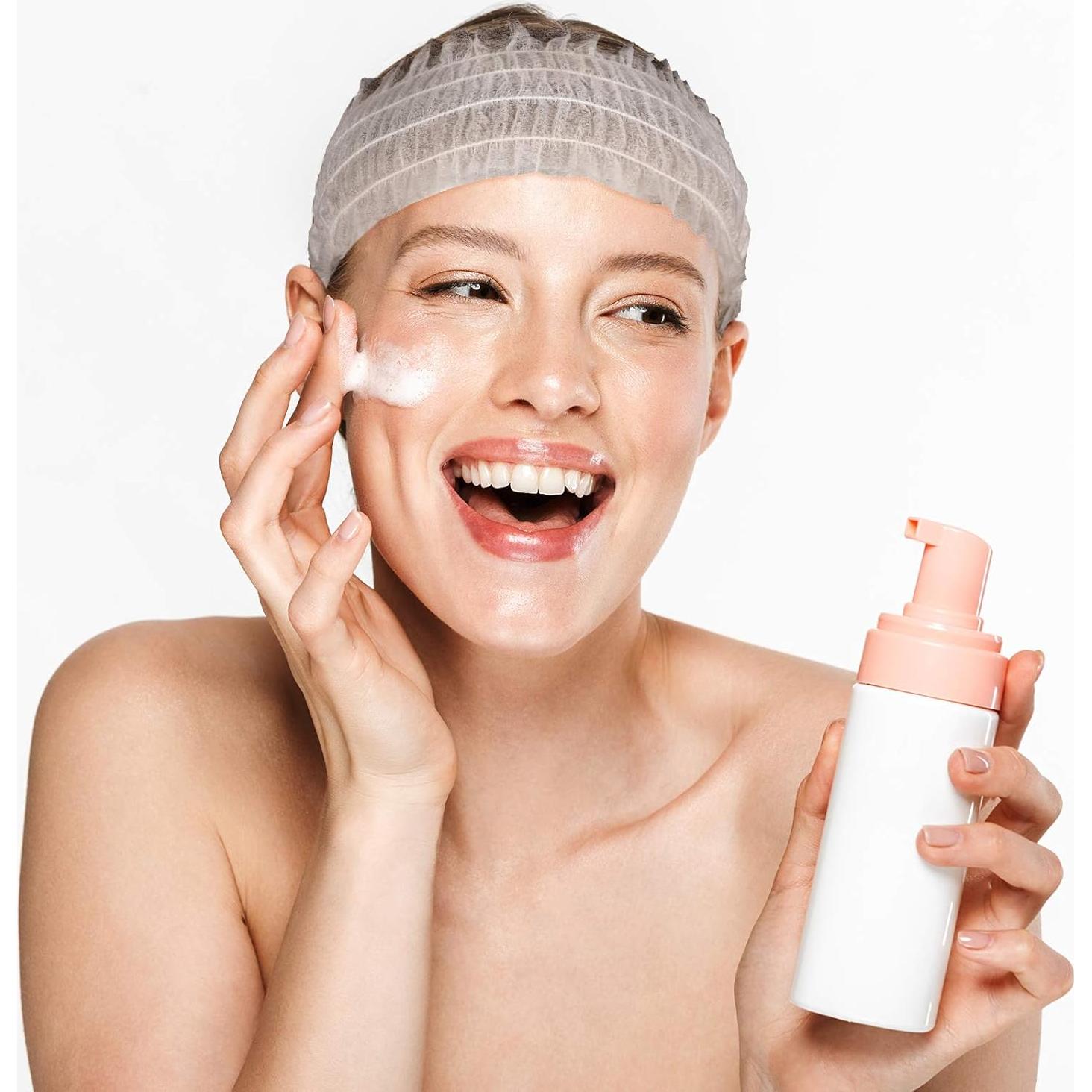 Diademas Desechables para Spa Chuangdi 100 Piezas Blancas