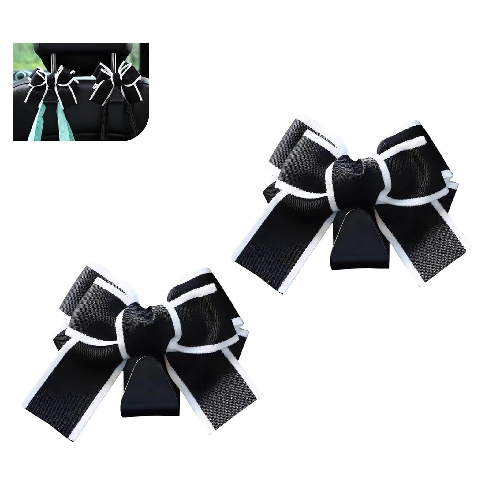 Gancho para Reposacabezas de Coche GRANDI 2 PCS Negro