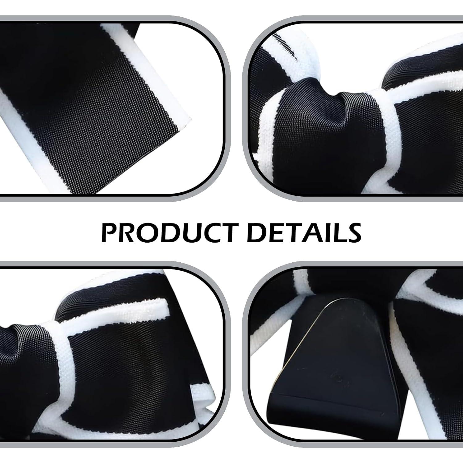 Gancho para Reposacabezas de Coche GRANDI 2 PCS Negro