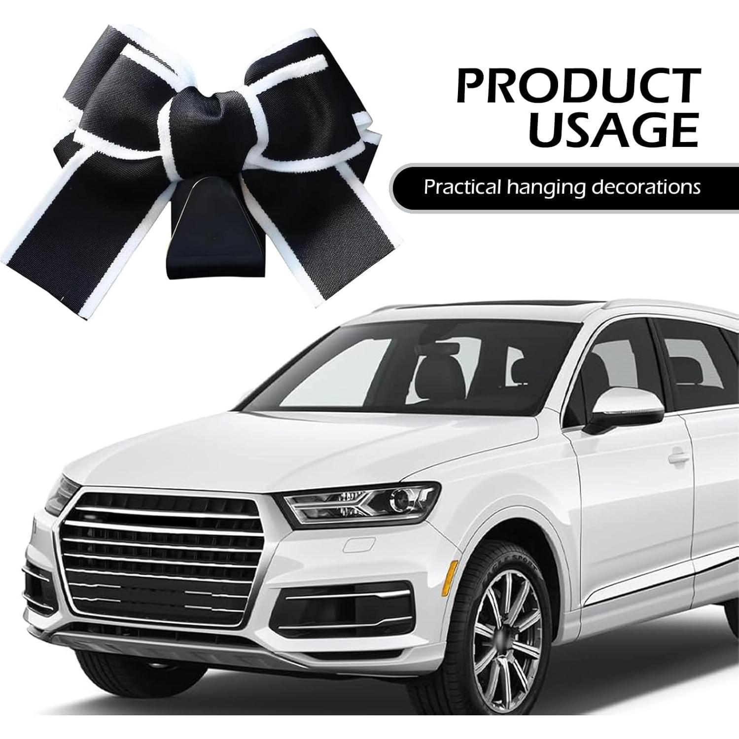 Gancho para Reposacabezas de Coche GRANDI 2 PCS Negro