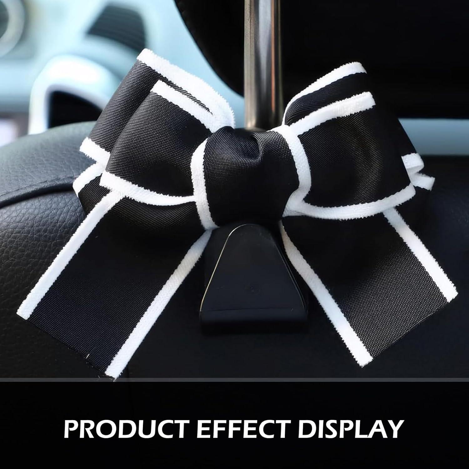 Gancho para Reposacabezas de Coche GRANDI 2 PCS Negro