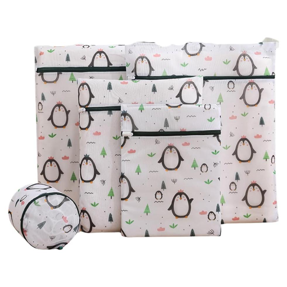 5 Bolsas de Malla para Lavandería Delicada Genérica