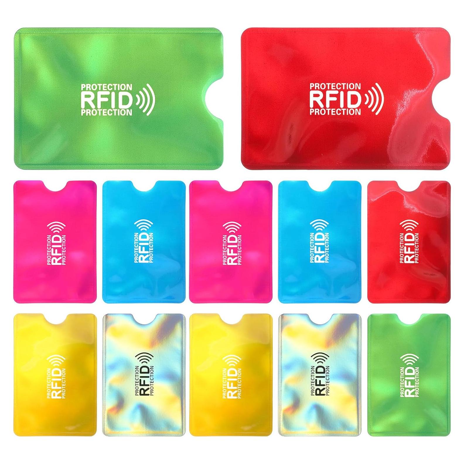 12 Fundas Bloqueadoras RFID Bruislard para Tarjetas de Crédito