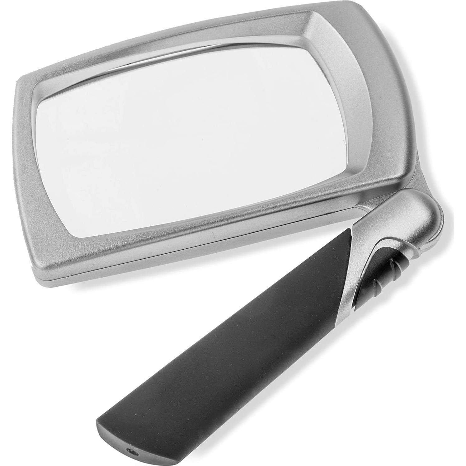 Lupa Rectangular Iluminada LED 2.5X Carson MJ-30