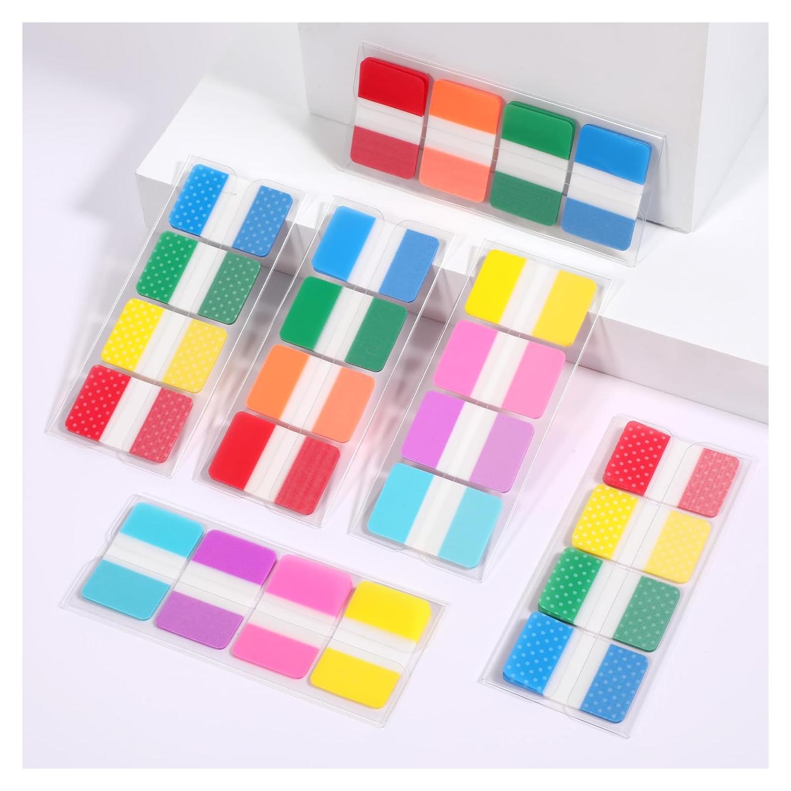 Pestañas Adhesivas Coloridas Jxiwfvl 480 Piezas 11x4.4cm