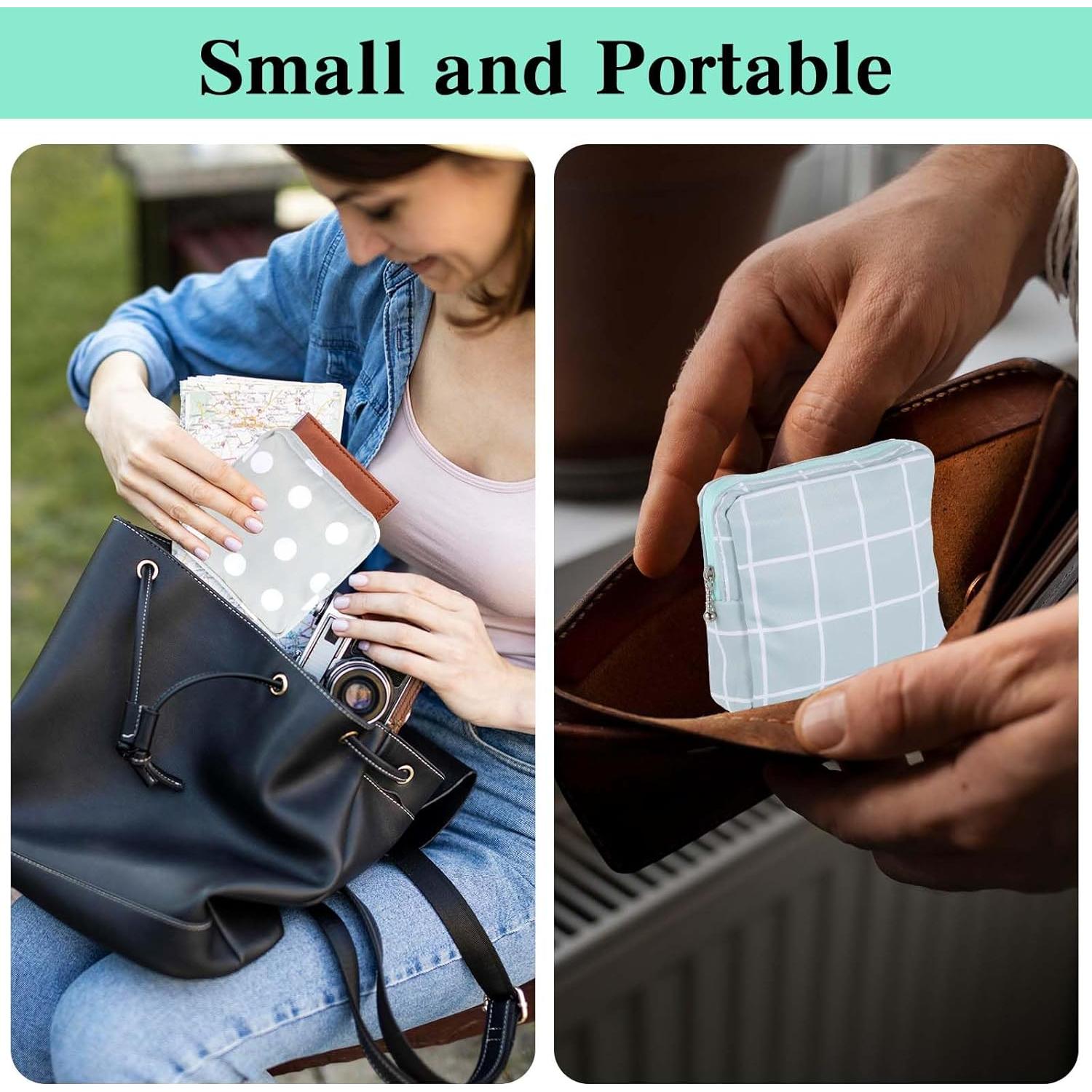 3 PCS Bolsa de Almacenamiento para Toallas Sanitarias WY LIGHTING