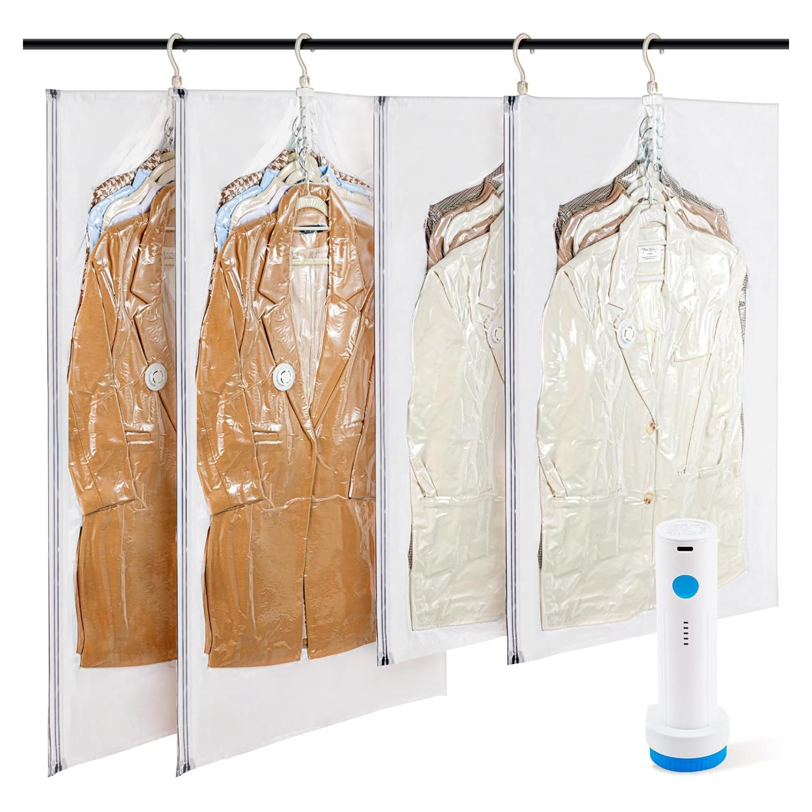 Bolsas de Almacenamiento al Vacío DUORAN - 4 Piezas Colgantes