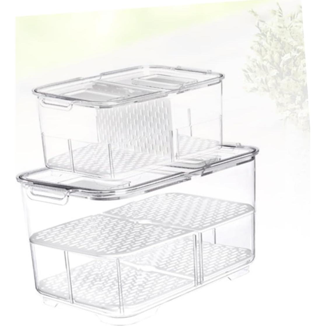 Caja de almacenamiento de frutas y verduras Cabilock 23.3x14.7cm