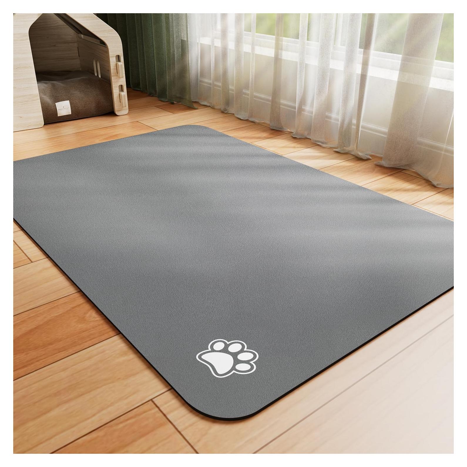 Alfombrilla Absorbente para Mascotas HotLive 30.48x48.26cm Gris