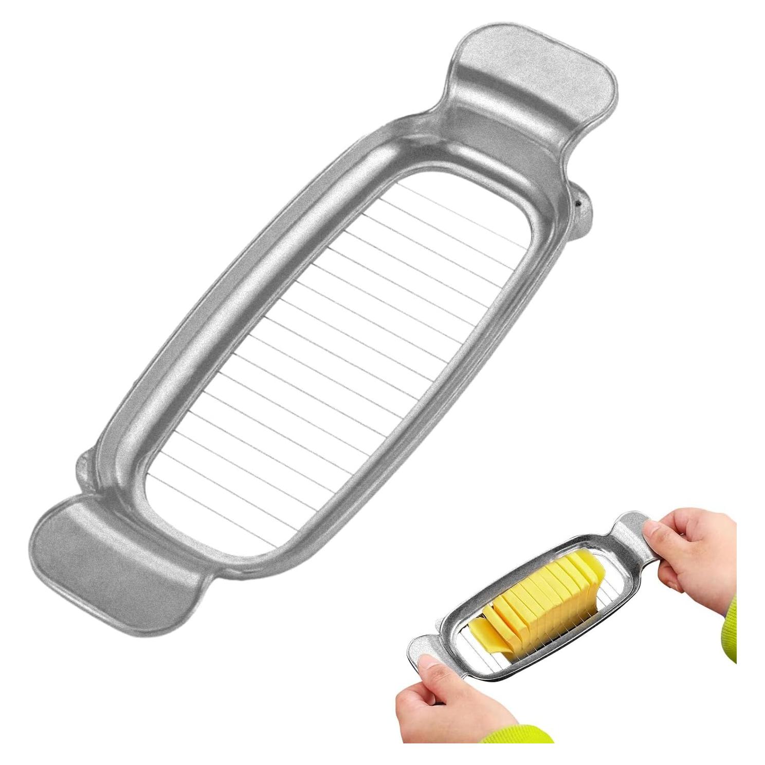 Cortador de Queso y Mantequilla YMKUPE de Acero Inoxidable