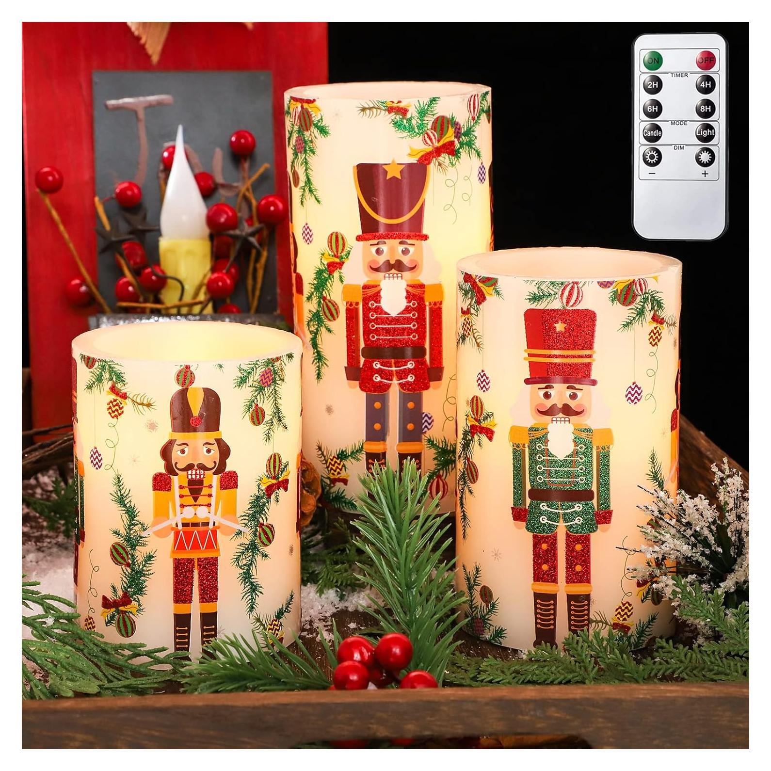 Velas LED sin llama Petristrike con control remoto y temporizador