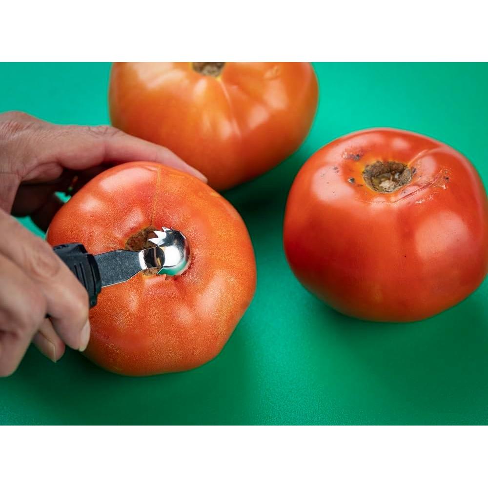 Corador de Tomates Tablecraft E5607, Mango Negro Antideslizante