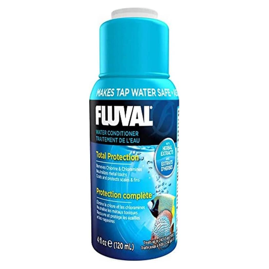 Acondicionador de Agua Fluval AquaPlus 113.4 ml para Acuarios