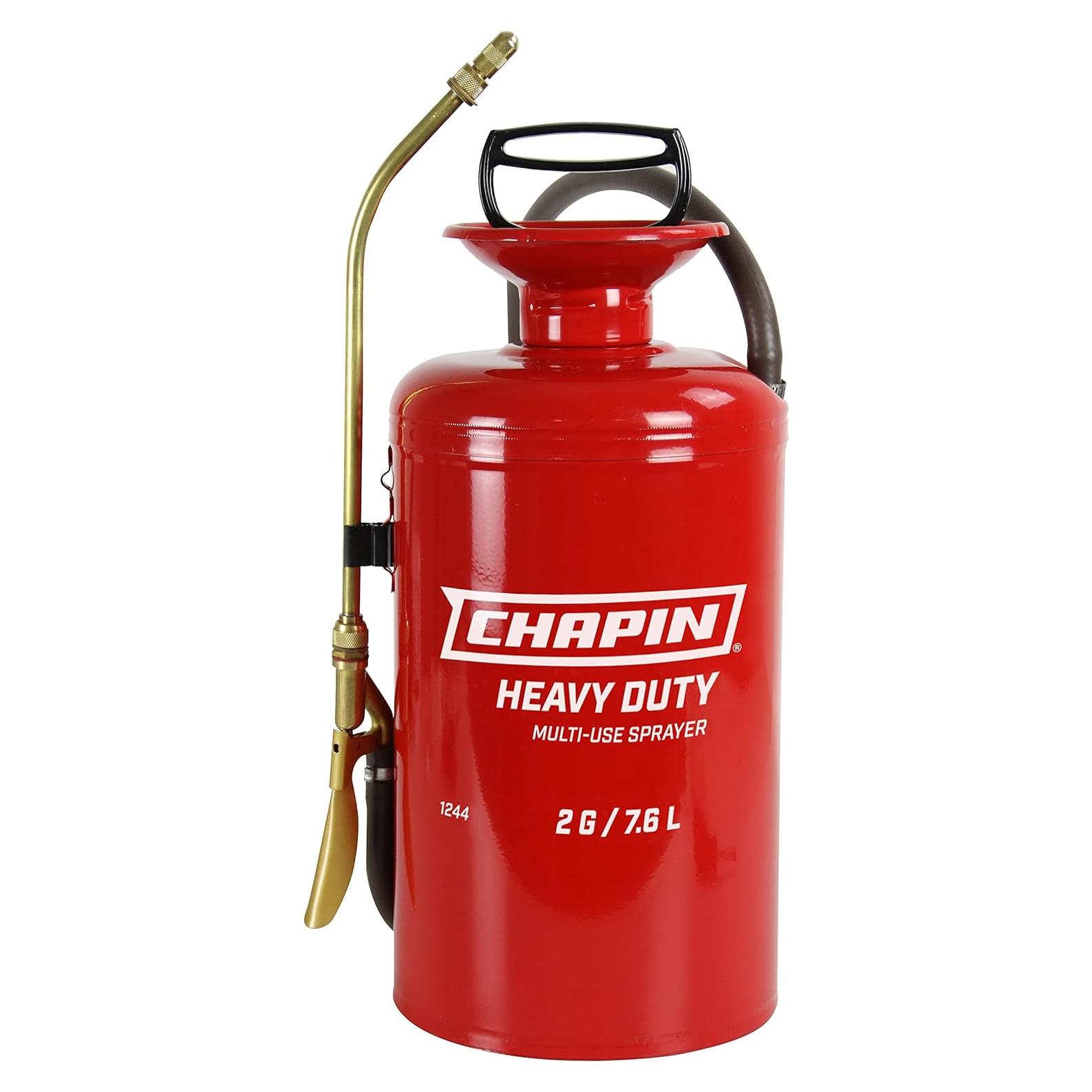 Pulverizador Chapin 1244 de 7.57L Tri-Poxy Rojo Profesional