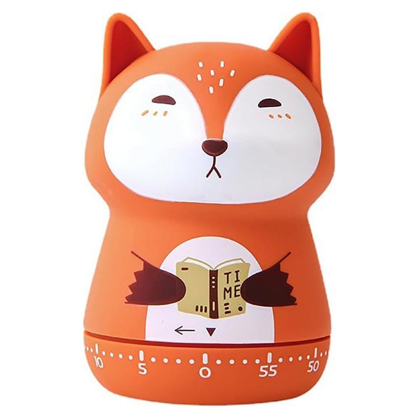 Temporizador de Cocina Mecánico WEUPTOK Zorro 60 Minutos