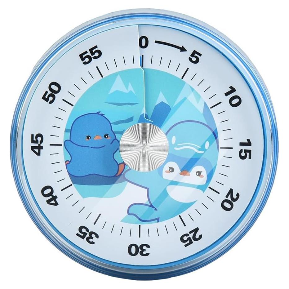 Temporizador de Cocina Mecánico WEUPTOK Pingüino 60 Minutos