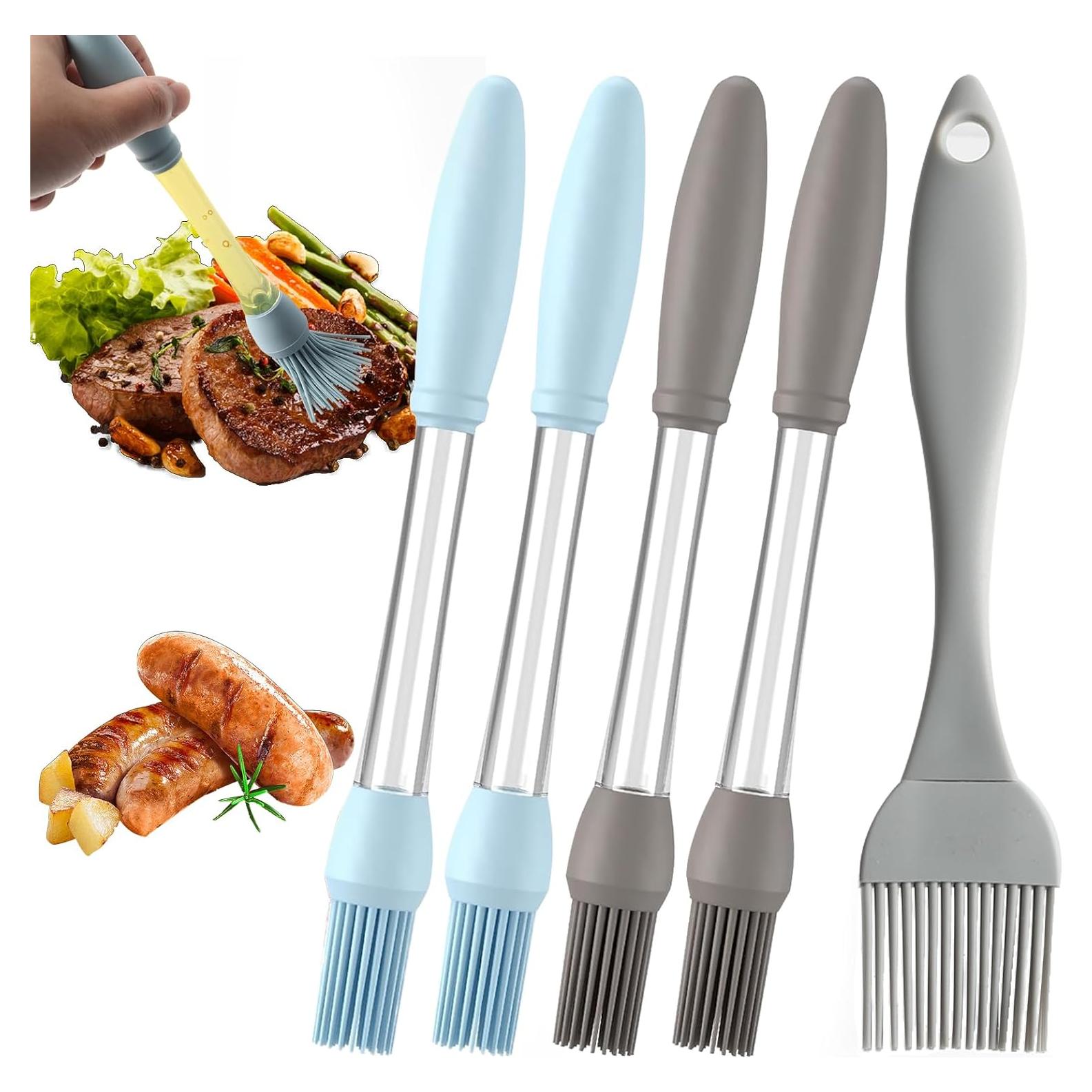 Brochas de Silicona para Basting Clapery - Paquete de 4