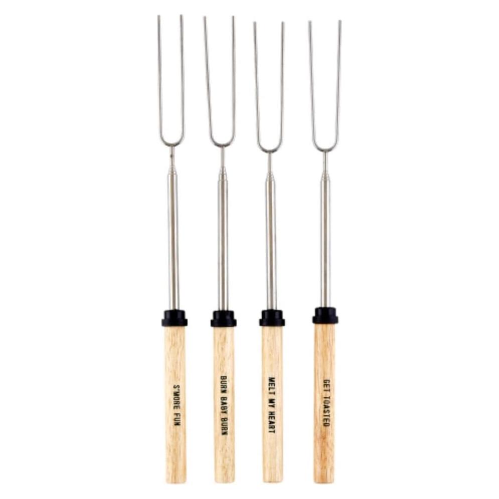 Set de 4 Palitos para Asar Malvaviscos Santa Barbara