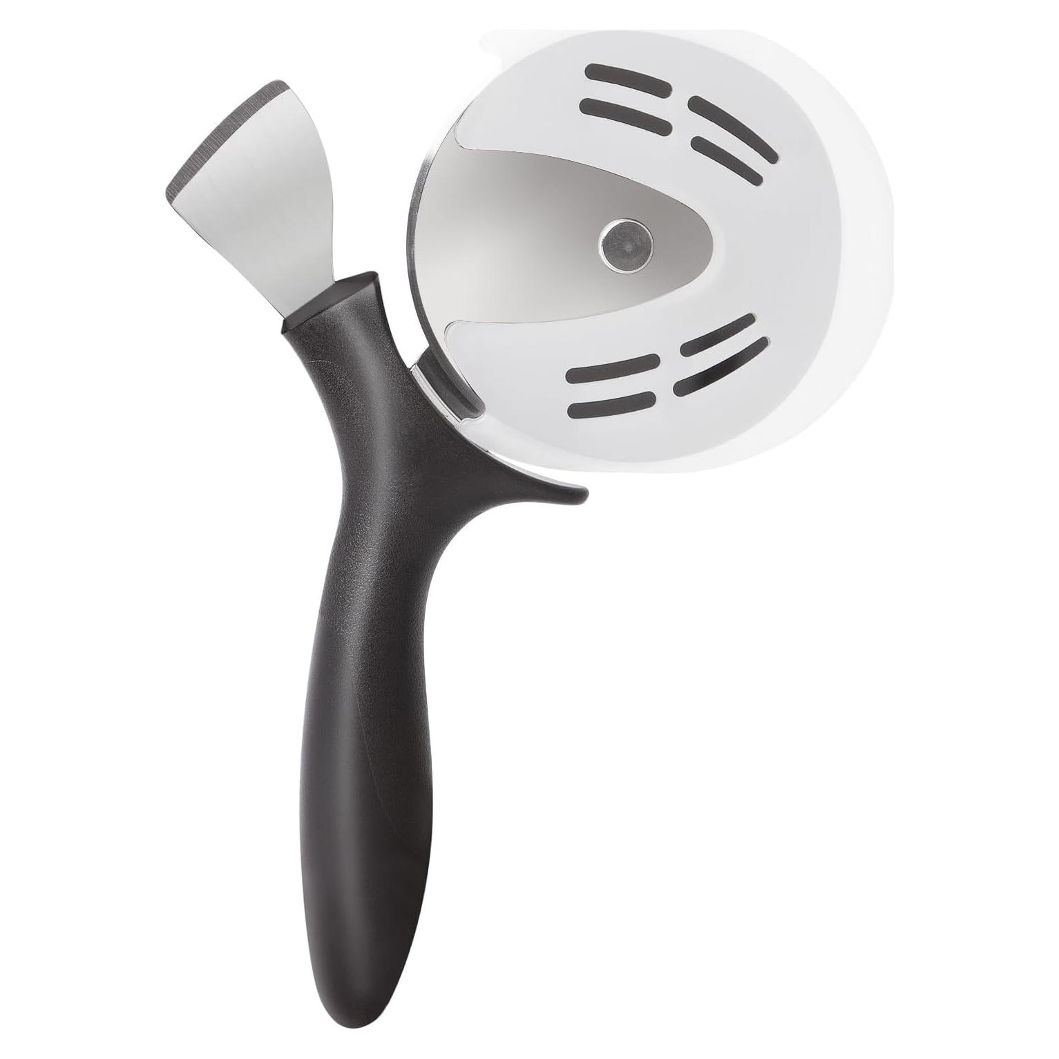 Cortador de Pizza 2 en 1 ReneeChef Acero Inoxidable 24 cm