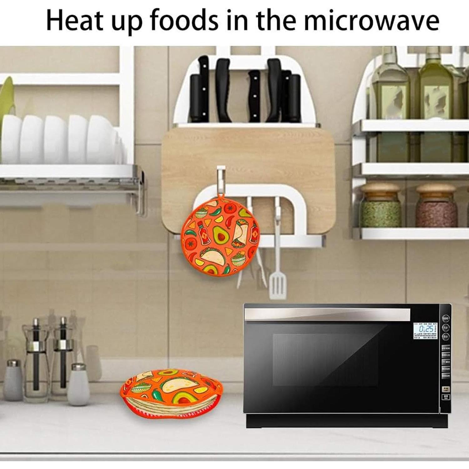 Bolsa Calentadora de Tortillas Haofy 30 cm para Microondas