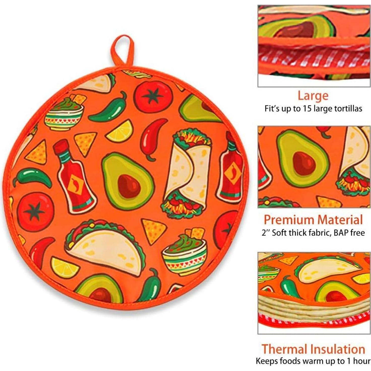 Bolsa Calentadora de Tortillas Haofy 30 cm para Microondas