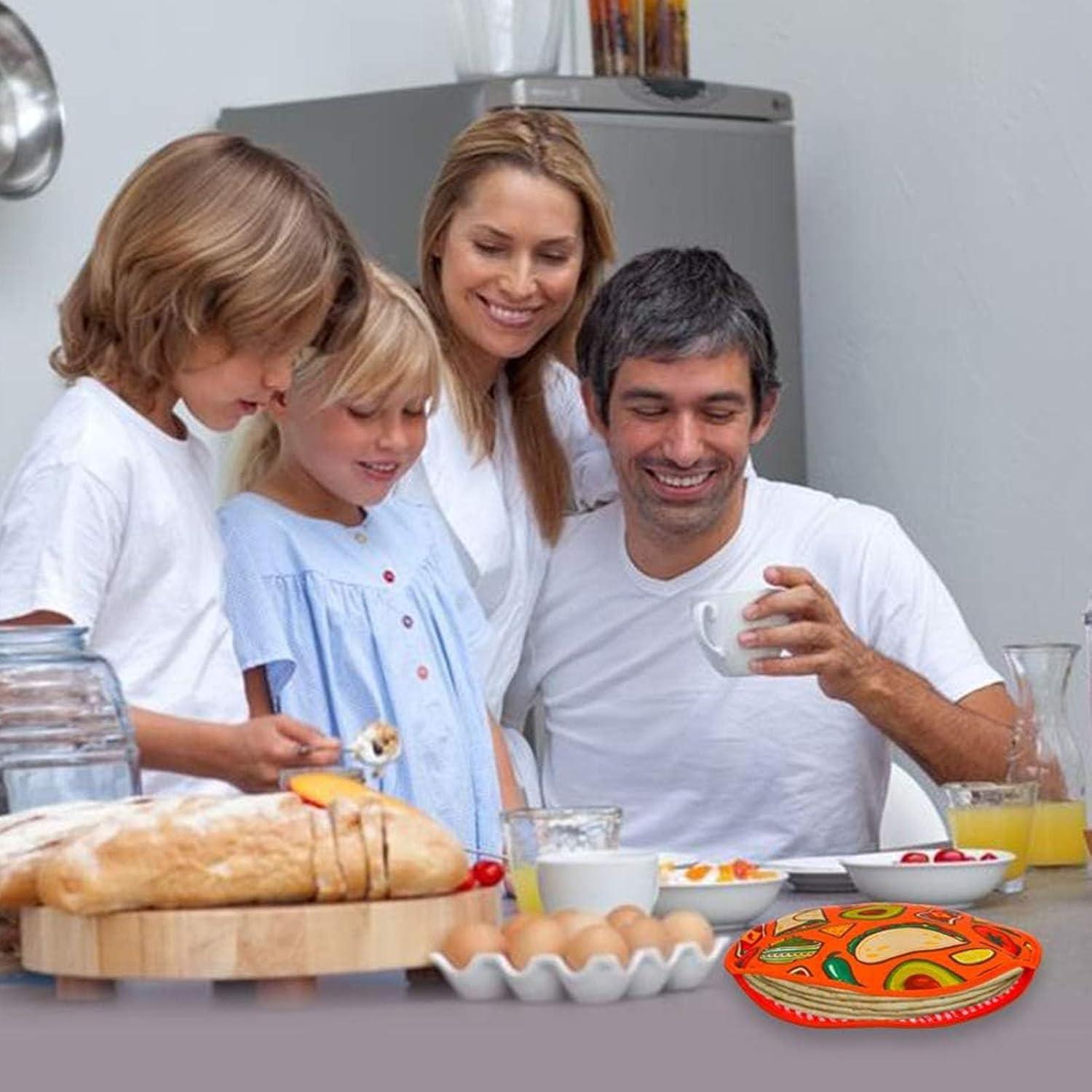 Bolsa Calentadora de Tortillas Haofy 30 cm para Microondas