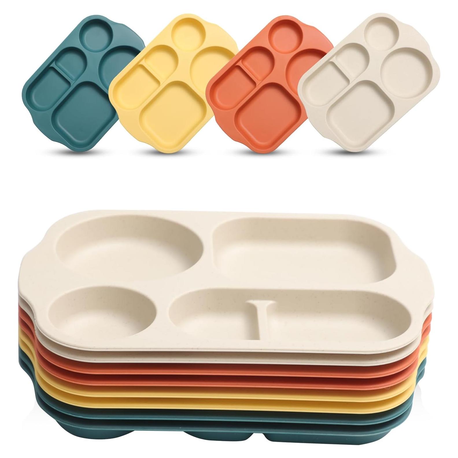 Platos Divididos Reutilizables DYB DONGYONGBAO 30.48 cm 8 Piezas