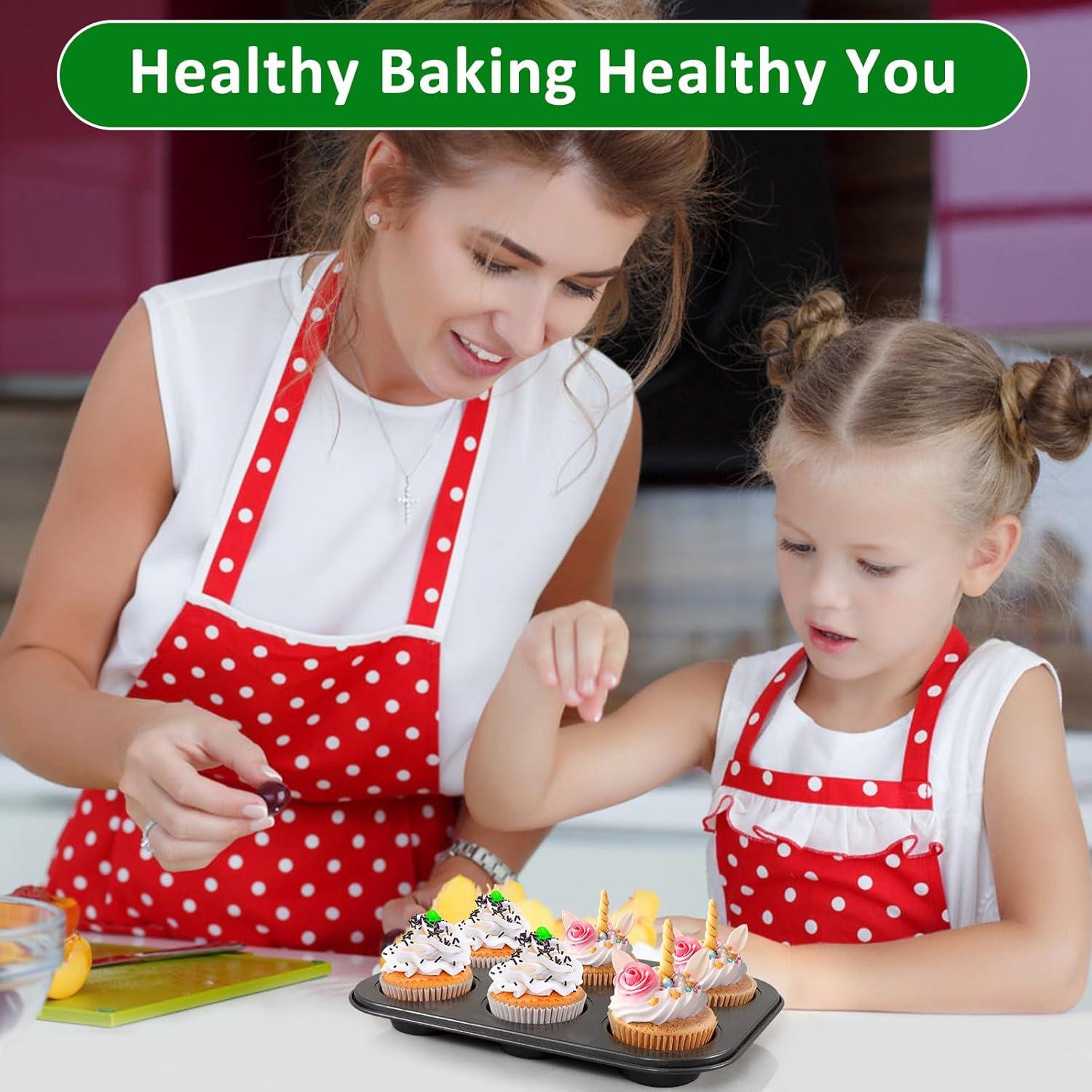 Caperci Forros de Papel Pergamino Mini 400pcs 5cm para Cupcakes