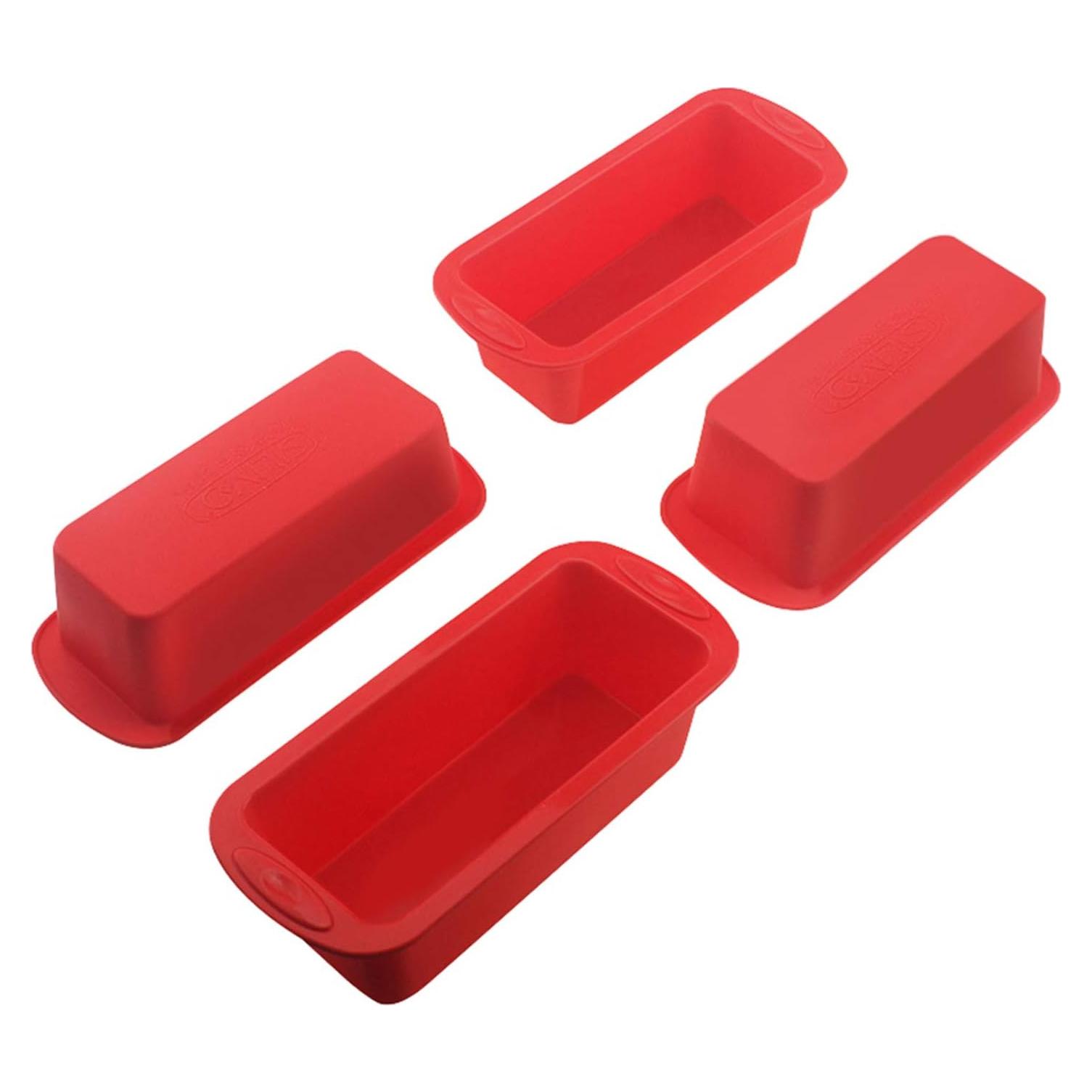 Molde para Pan Mini SILIVO de Silicona Antiadherente 14.5x6.4 cm