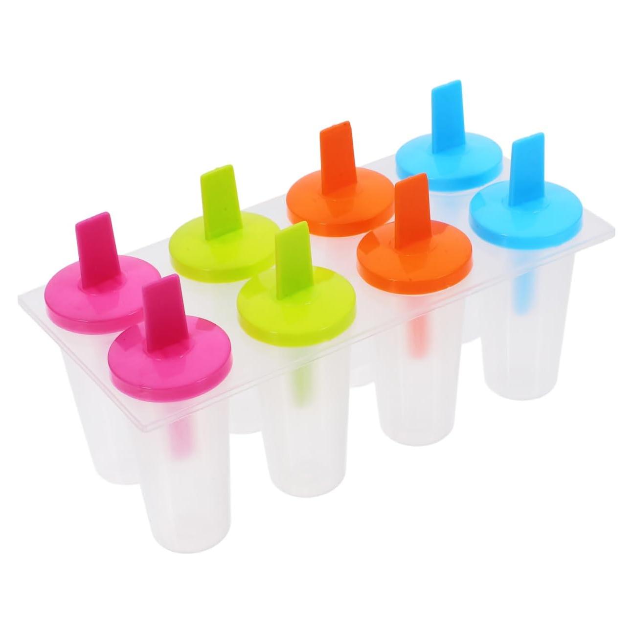 Moldes de Paletas DOITOOL Reutilizables 8 Piezas 19.5x11cm