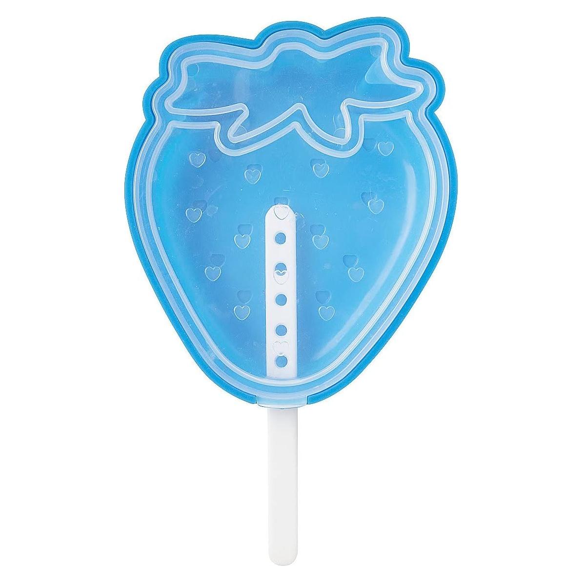 Moldes de Paletas de Fresa Fun Express - 6 Piezas de Silicona