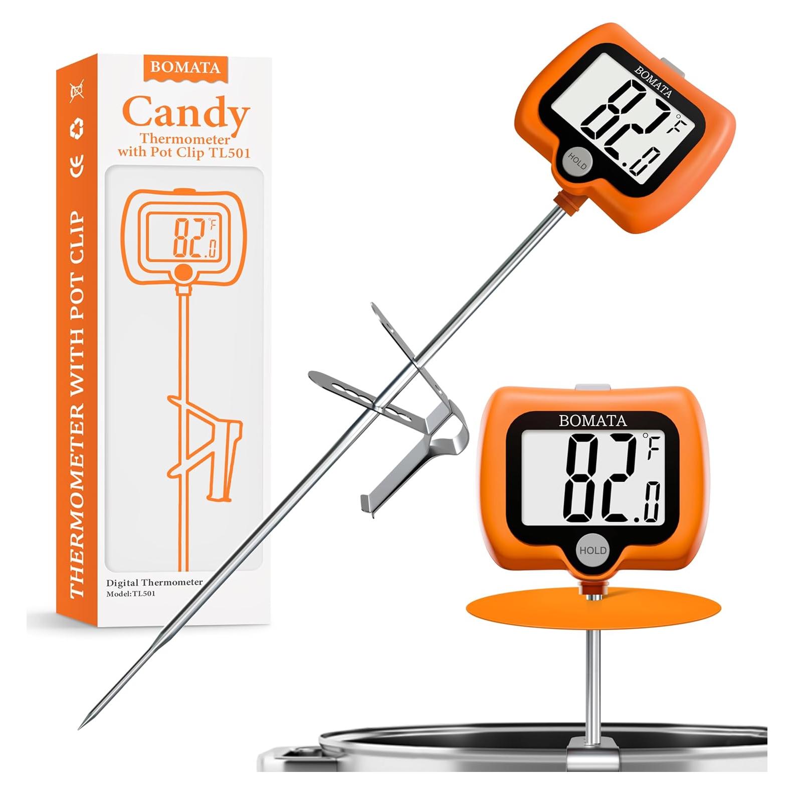 Termómetro Digital de Caramelo BOMATA con Clip y Sonda 20.3cm