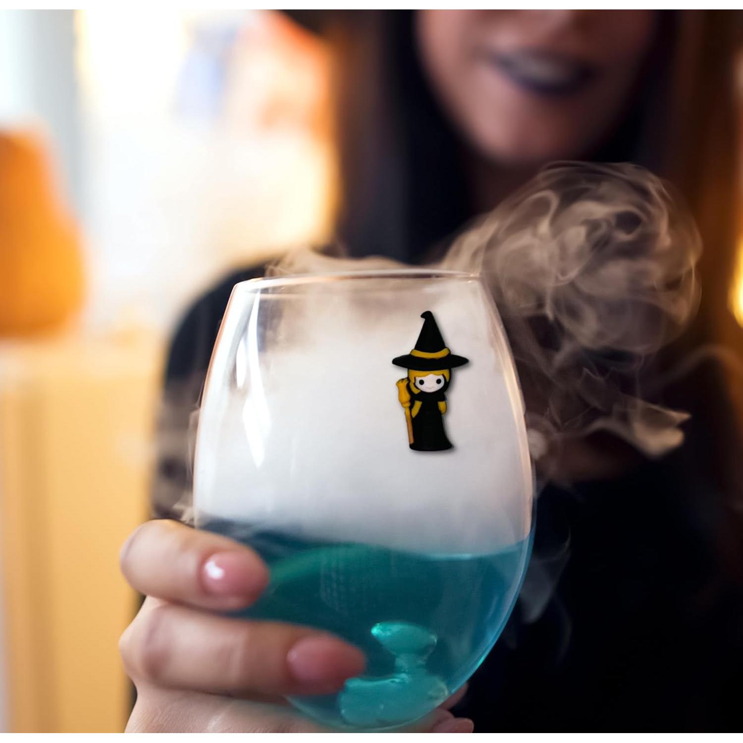 Set de 6 Encantos Magnéticos para Copas de Vino Halloween - Simply Charmed