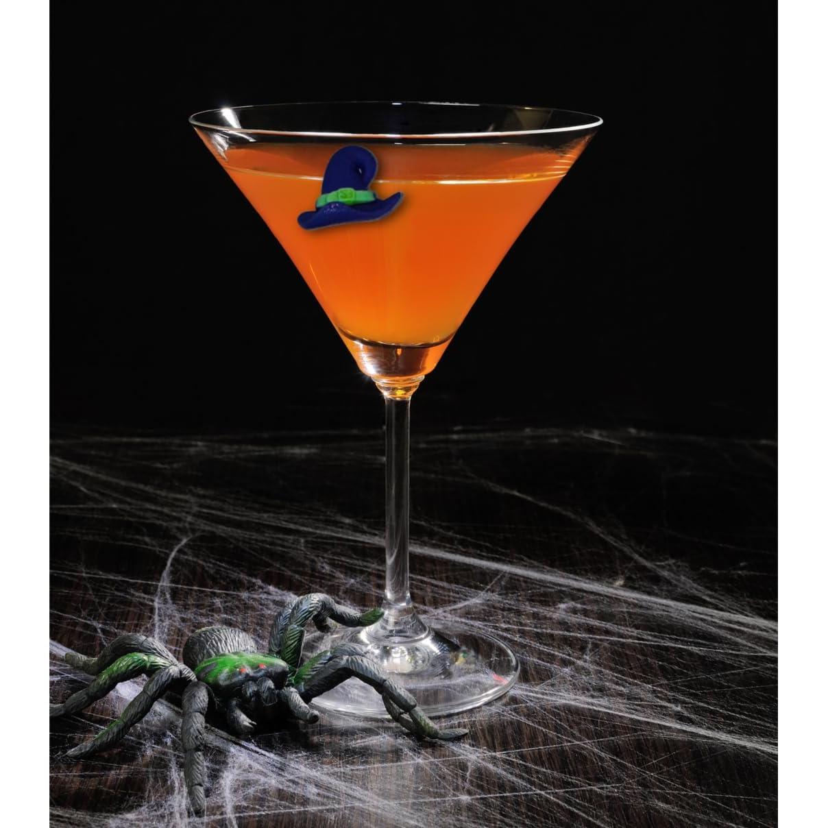 Set de 6 Encantos Magnéticos para Copas de Vino Halloween - Simply Charmed