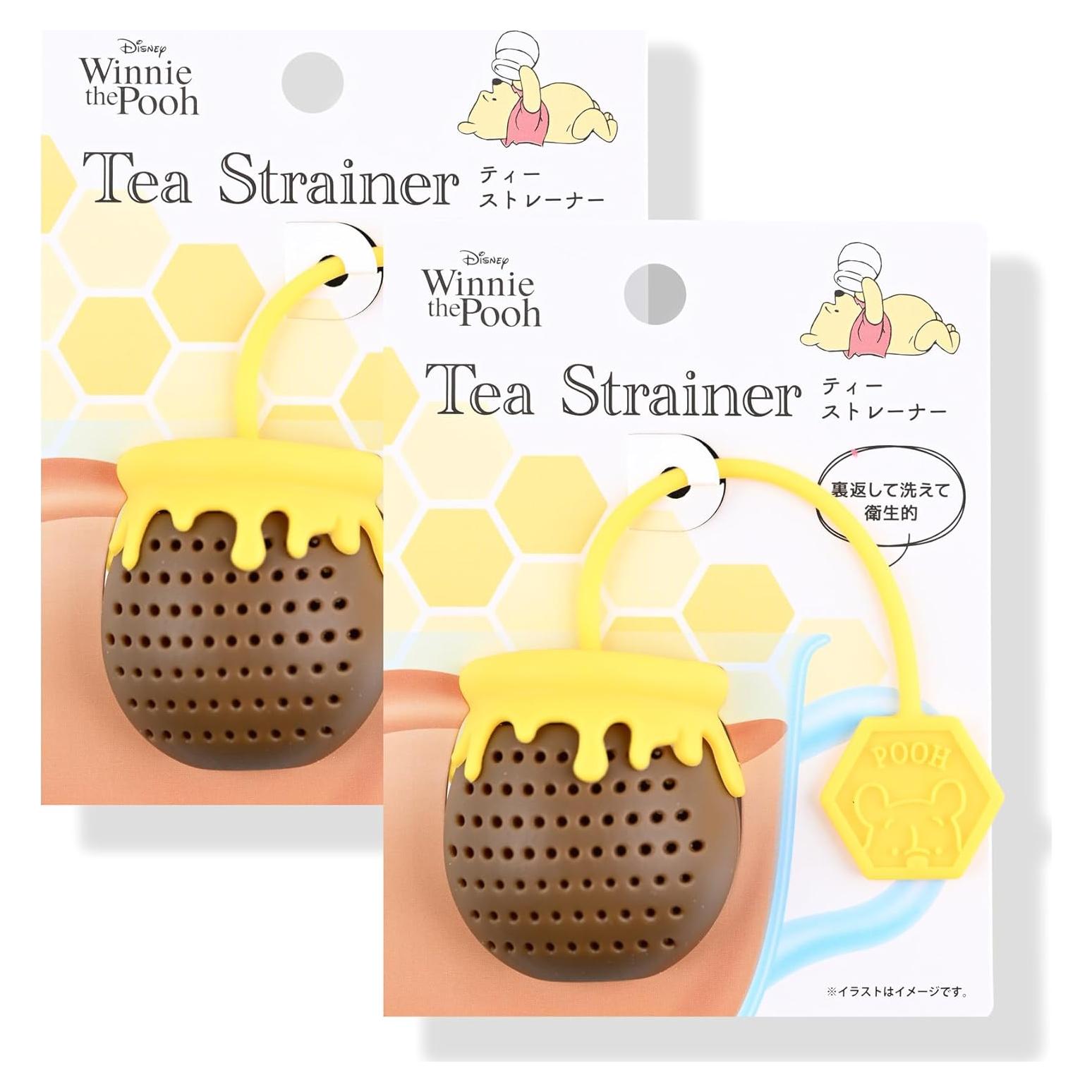 Infusor de Té Silicona Winnie-Bear-Pooh 2-Pack Apto Lavavajillas