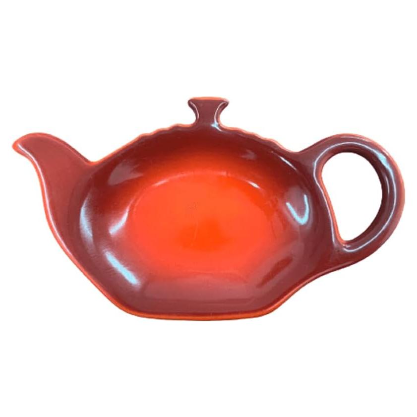 Soporte para bolsa de té cerámica Le Creuset 12.7 cm rojo