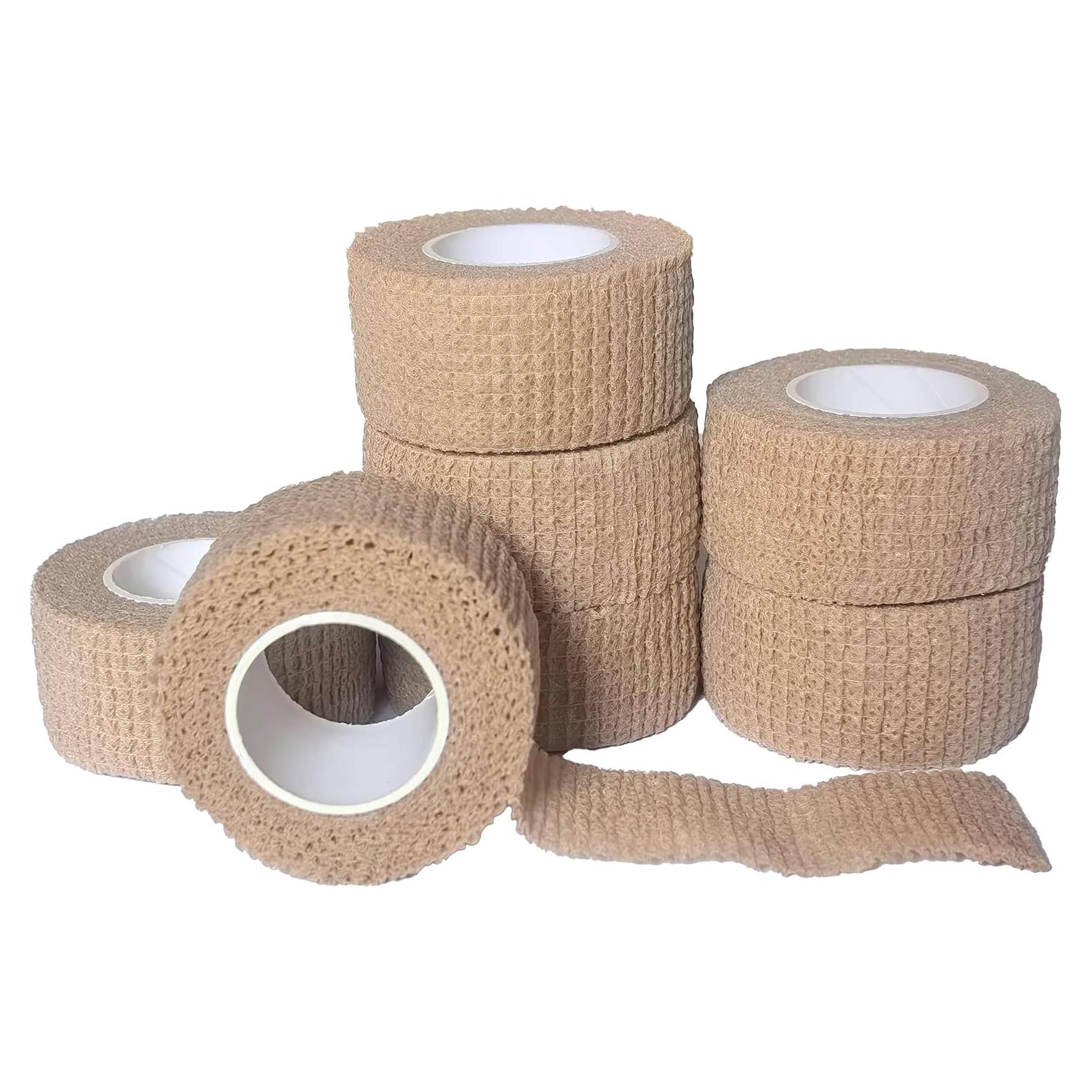 Almohadillas de Fieltro Autoadhesivas WEQIE para Muebles - 8 Rollos Caqui