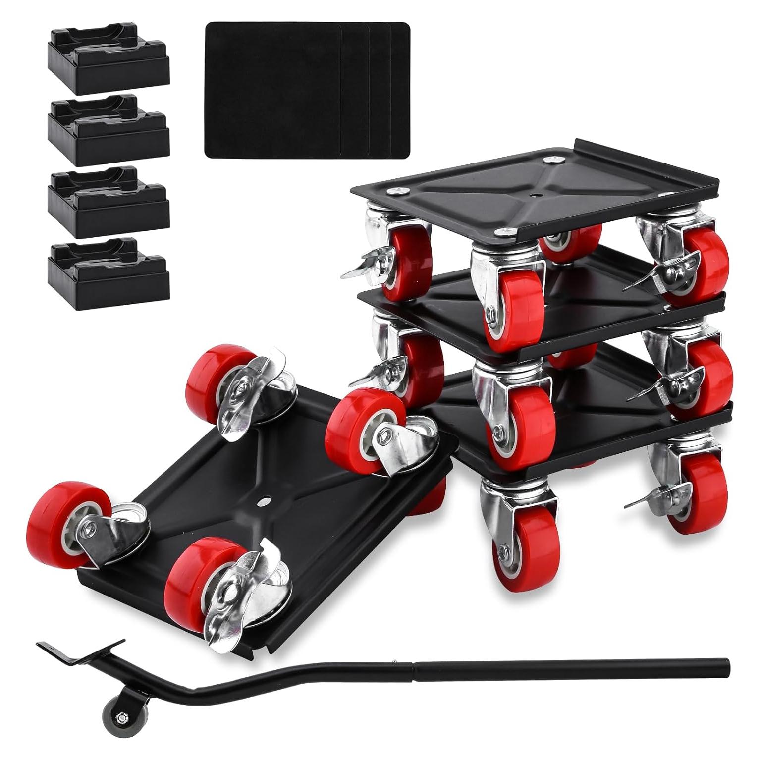 Carro de Mudanza OCGIG con Ruedas - 4 Paquetes, Carga 726kg