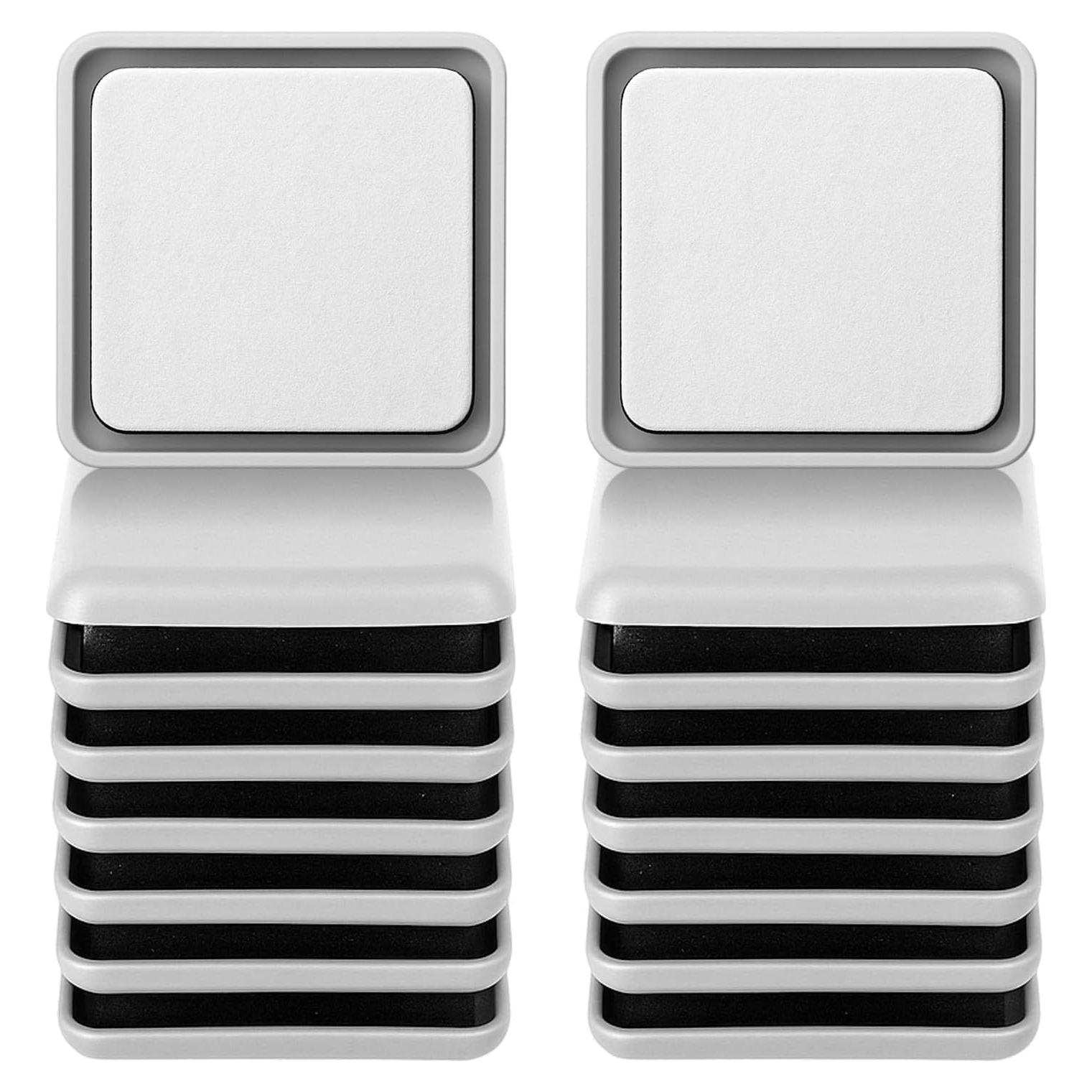 Deslizadores de Muebles Yolev 8 Piezas para Alfombra 5x1.8 cm