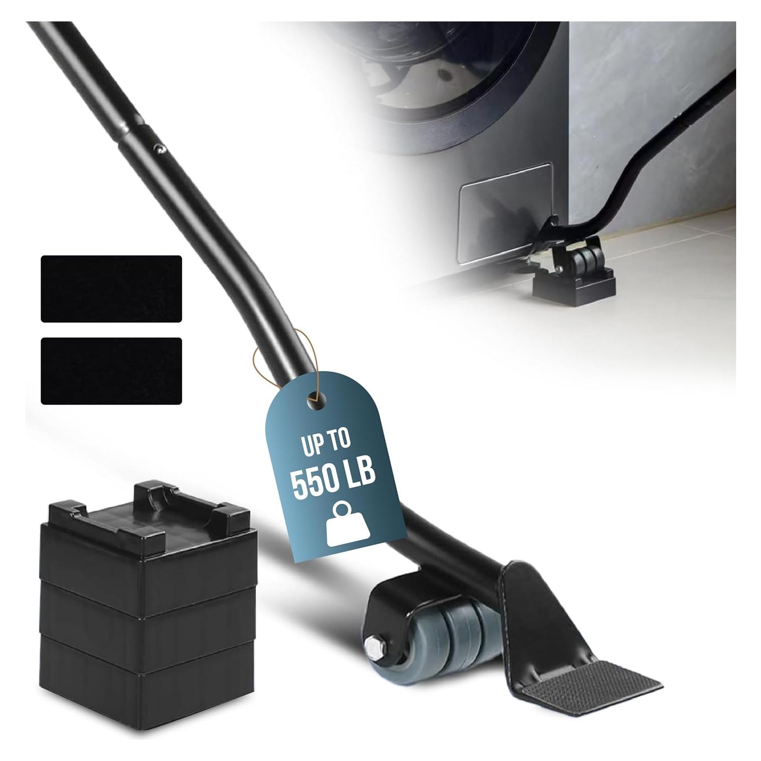 Juego de Herramientas para Levantar Muebles Talime - Palanca de Acero 250 kg