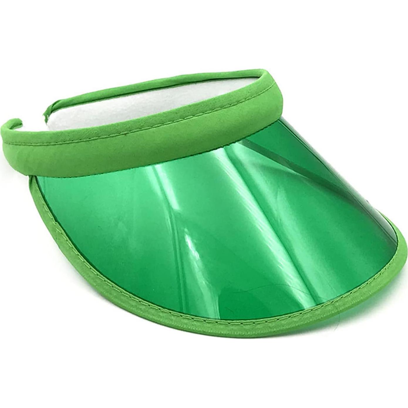 Gorra de Sol UV para Mujeres Yogmeil - Visera Plástica Colorida