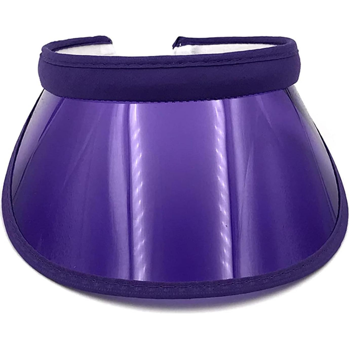 Gorra de Sol UV para Mujeres Yogmeil - Visera Plástica Colorida