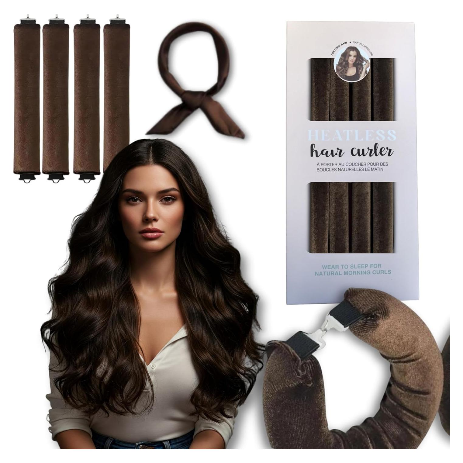 Rizadores Sin Calor BBL - Set de 4 Varillas de Espuma Suave