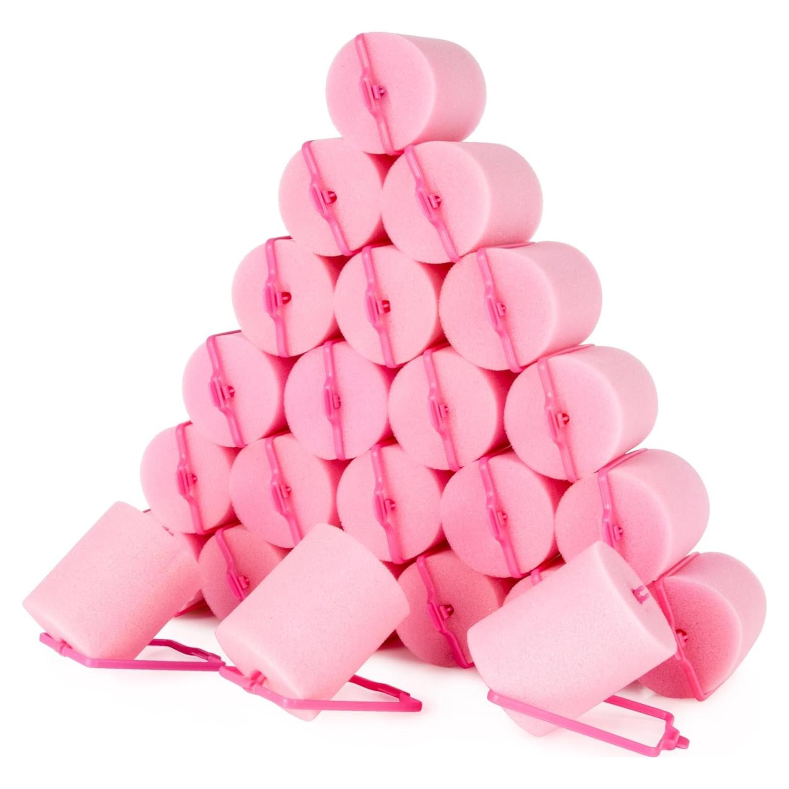 Rulos de Espuma MAQIHAN 24 Piezas 4.8 cm para Cabello