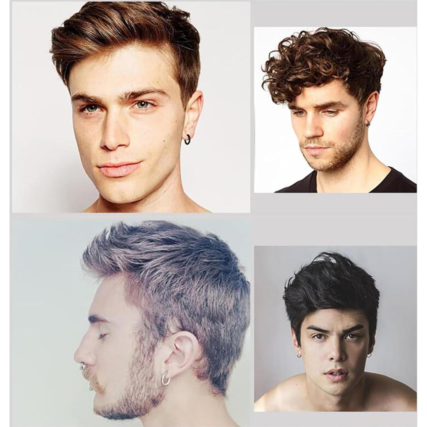 Pendientes de Aro Huggie Acero Inoxidable 316L 6-14mm Hipoalergénicos