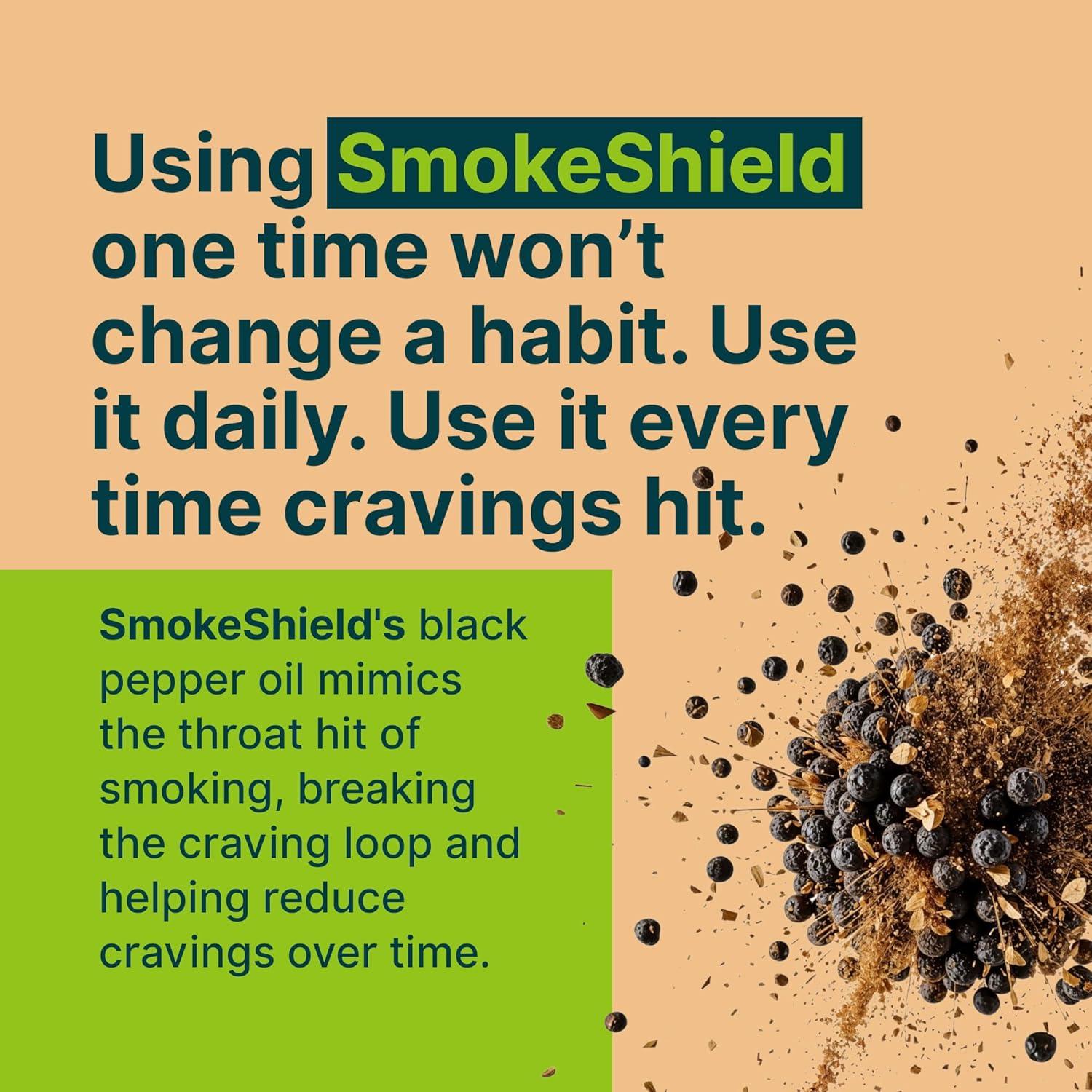 Inhalador Aromaterapia SmokeShield Basic Vigor 3-Pack Aceite Esencial