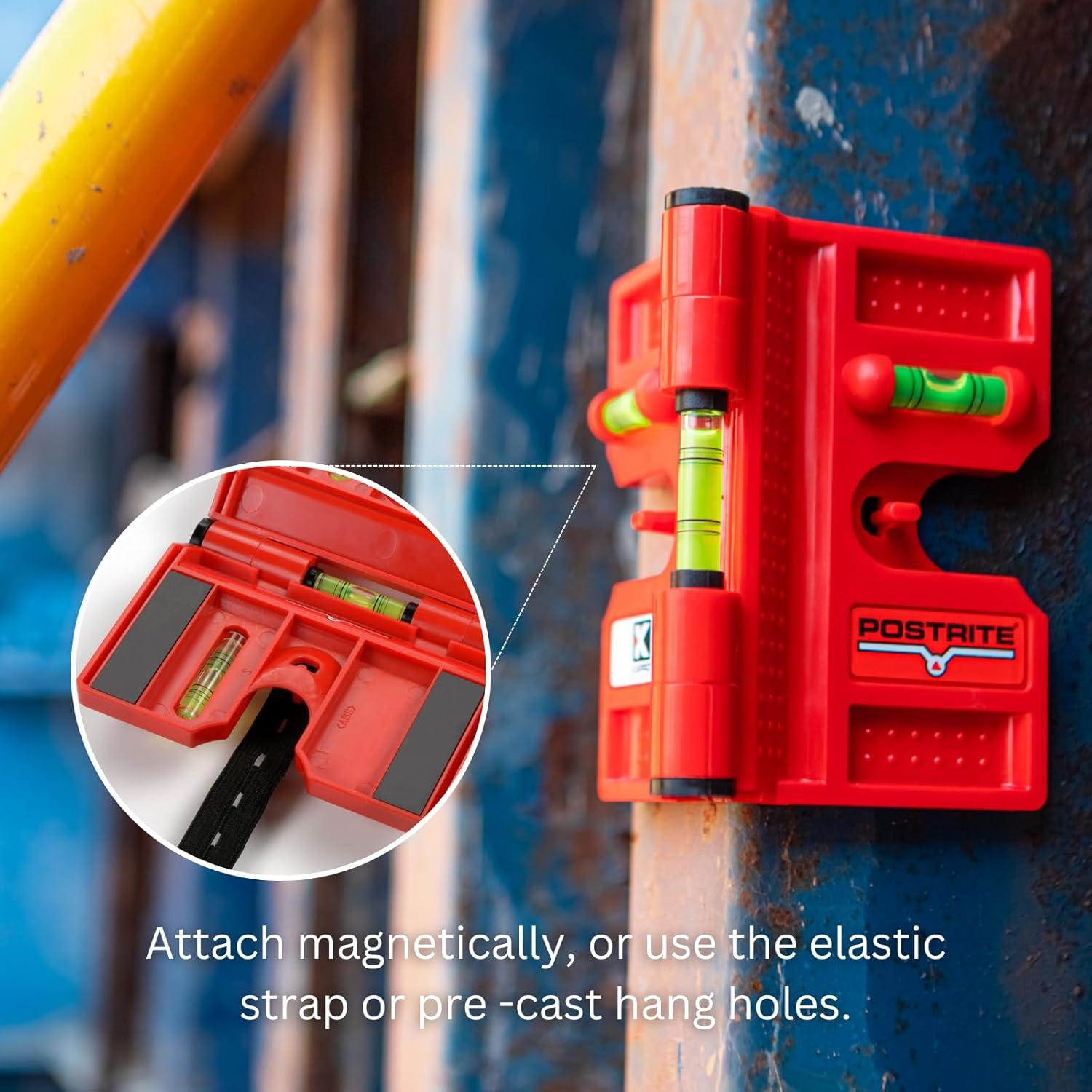 Nivel de Poste Plegable Kapro 340 Postrite Magnético 19cm